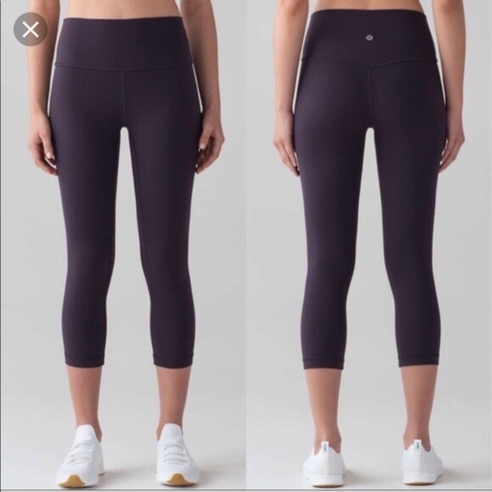 Lululemon Eggplant Highrise